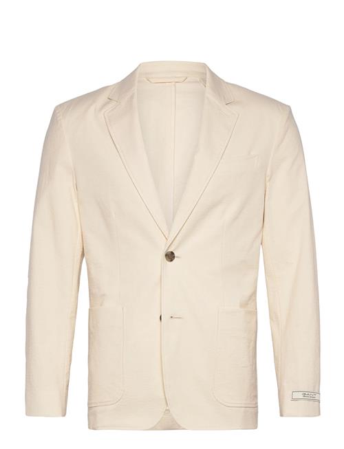 GANT | Slim Seersucker Suit Jacket | 48