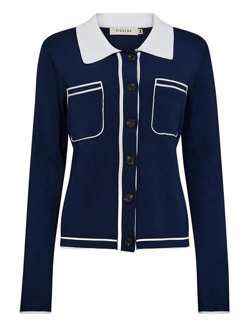 Pieszak | Pd-Vigga Ls Contrast Polo Knit | 42