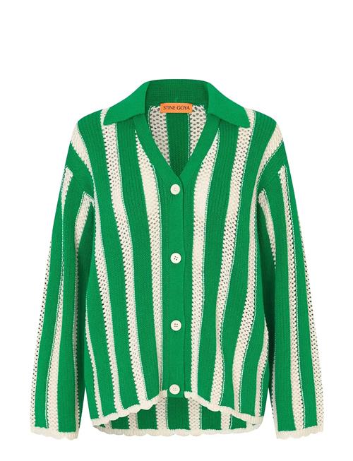 STINE GOYA | 2380 Crochet Texture Knit, Knit Col | XL