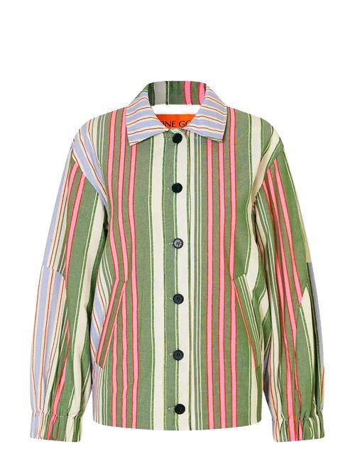 STINE GOYA | 2363 Striped Cotton, Oversized Util | XS