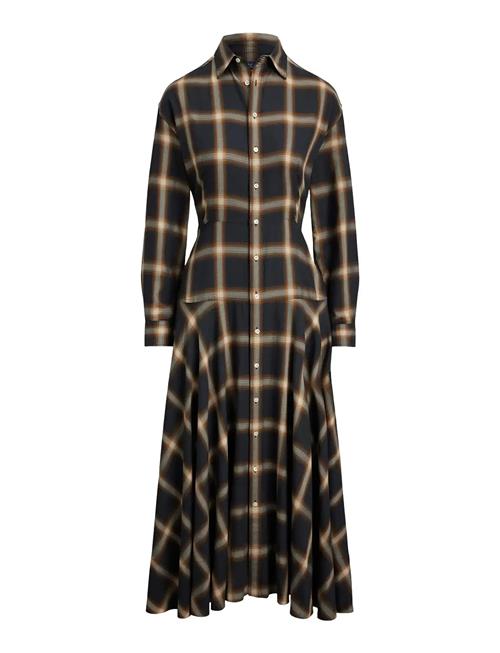 Polo Ralph Lauren | Plaid Twill Paneled Shirtdress | 38