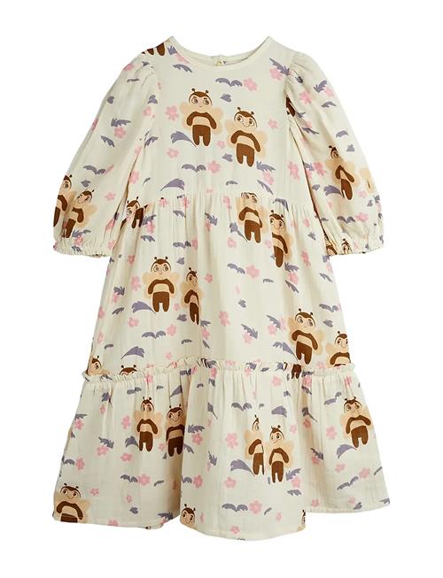 Mini Rodini | Muslin Bee Aop Woven Puff Sleeve Dress | 140/146