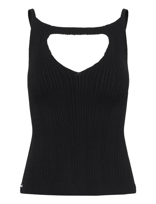 ALOHAS | Temis Black Tricot Top | M