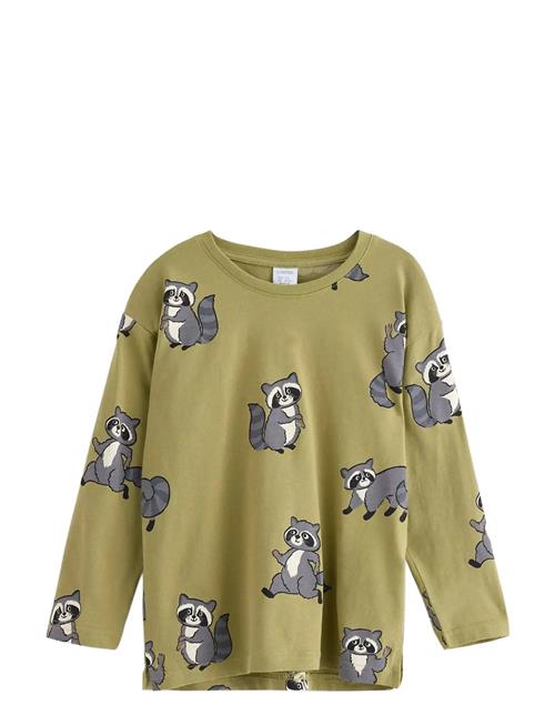 Lindex | Top Ls Racoon Aop | 104