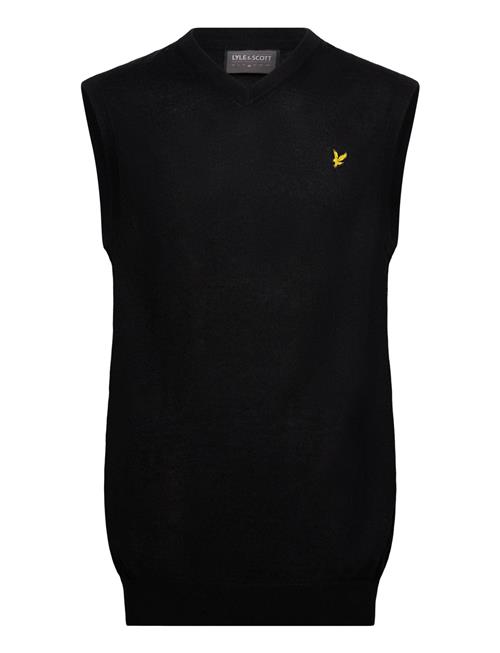 Lyle & Scott Sport | Merino Blend Knitted V-Neck Vest | S