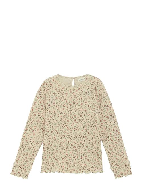 Minymo | T-Shirt Ls Aop Rib | 98