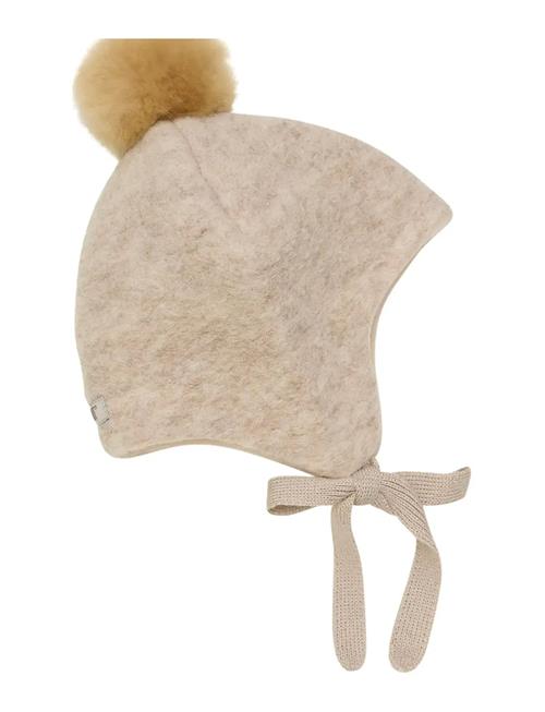 Huttelihut | Bonnet Wool Alpaca Pompom | 9-12M