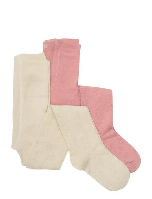 Minymo | 2-Pack Stockings W. Pattern | 56\62