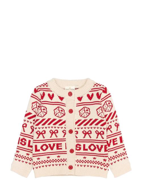 The New | Tnstregina Jacquard Cardigan | 110