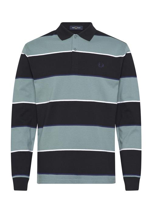 Fred Perry | Hw Jersey Striped Polo Shirt | XXL