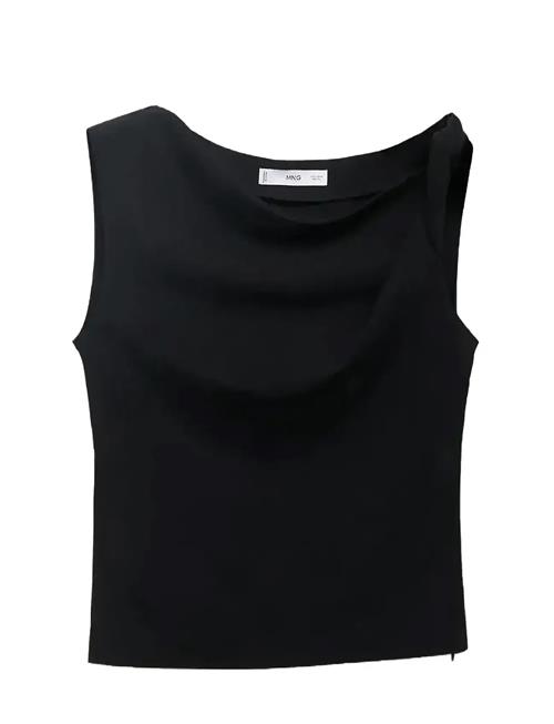 Mango | Asymmetrical Draped Top With Straps | XS