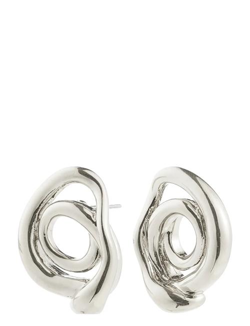 Pilgrim | Unfold Earrings Silver-Plated | ONE SIZE