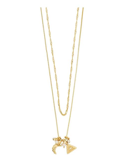 Pilgrim | Between Necklace 2-In-1 Gold-Plated | ONE SIZE