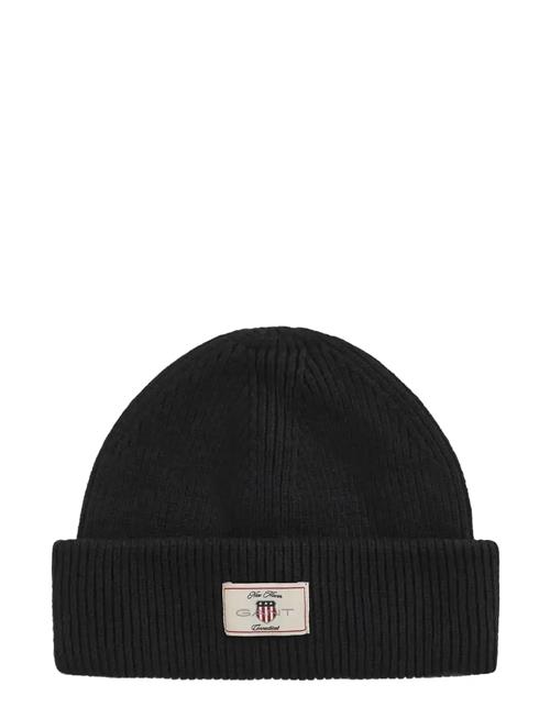 GANT | Cotton Blend Ribbed Beanie | ONE SIZE