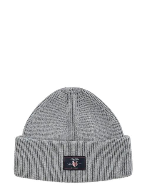 GANT | Cotton Blend Ribbed Beanie | ONE SIZE