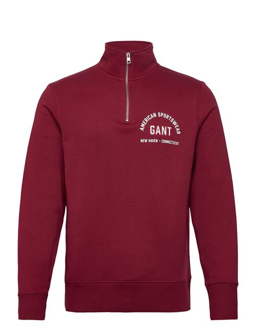 GANT | Printed Graphic Half Zip | M