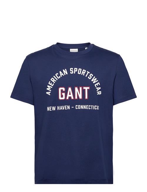 GANT | Printed Graphic Ss T-Shirt | XL