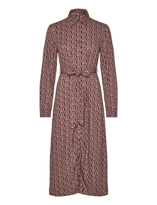 GANT | Belted G Print Shirt Dress | 42