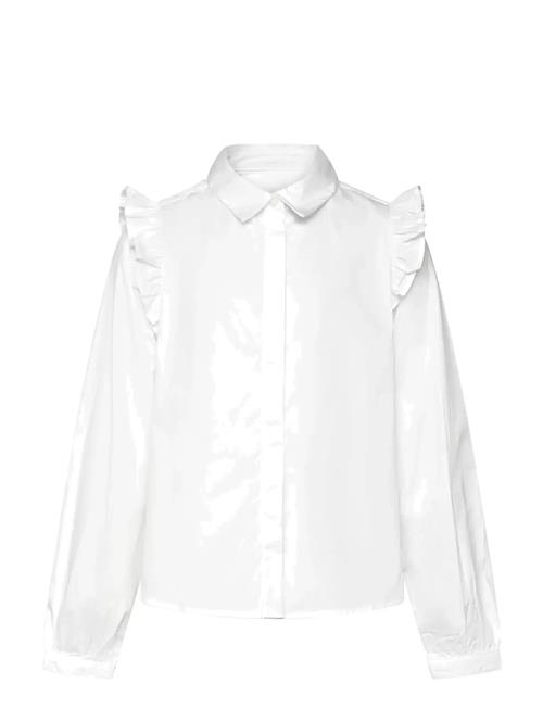 Mango | Shirt With Ruffle Detail | 9