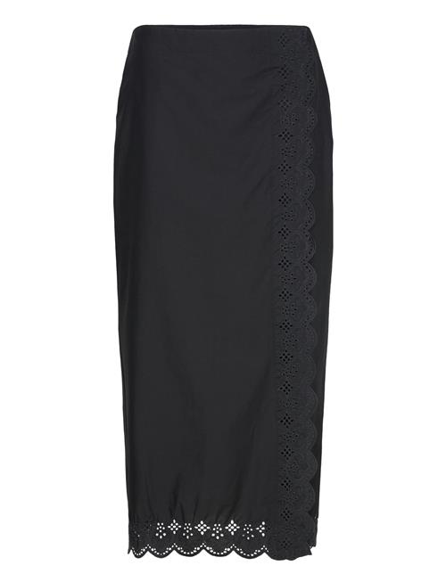 Mango | Embroidered Cotton Skirt | XS