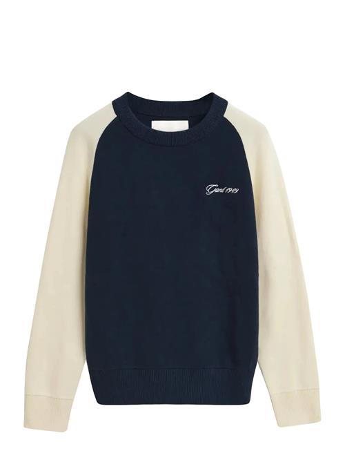GANT | Color Blocked Cotton C-Neck | M