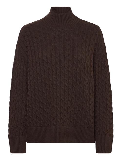 GANT | Cable Knit Mock Neck | M