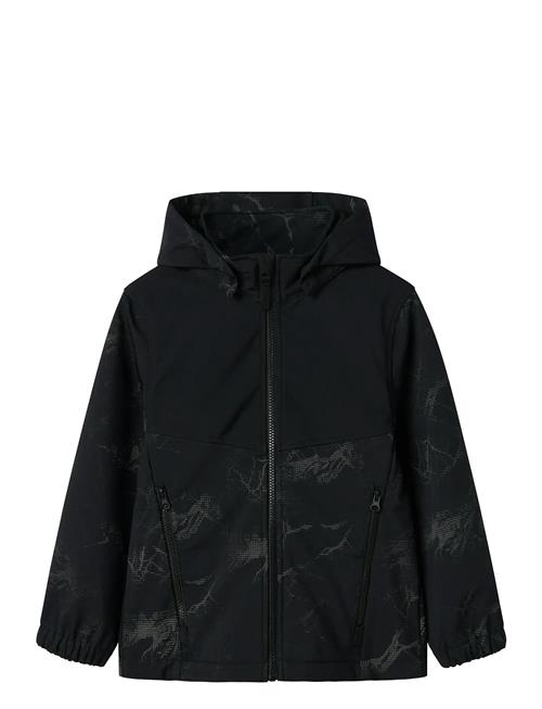 name it | Nkmalfa08 Softshell Jacket Ref Aop Fo | 128
