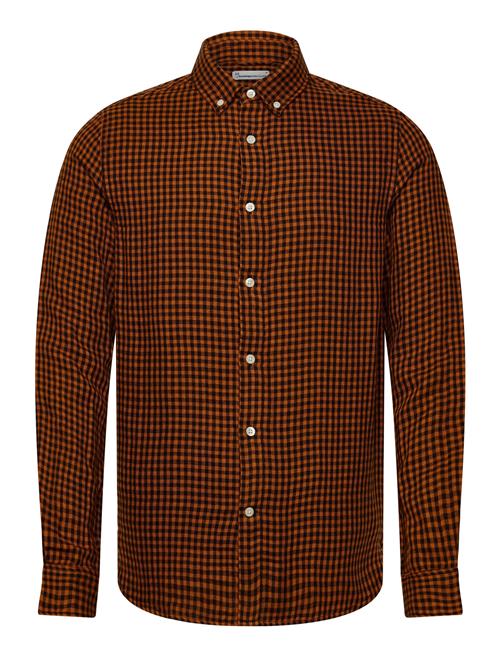 Knowledge Cotton Apparel | Organic Cotton Checked Shirt Gots | M