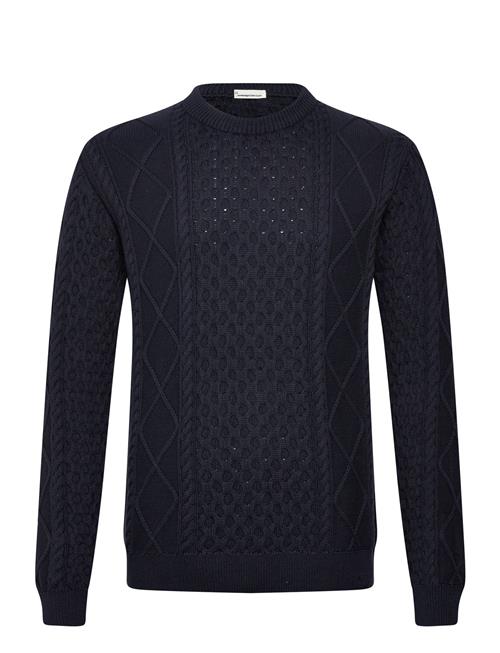 Knowledge Cotton Apparel | Organic Cotton Cable Knit - Regener | L