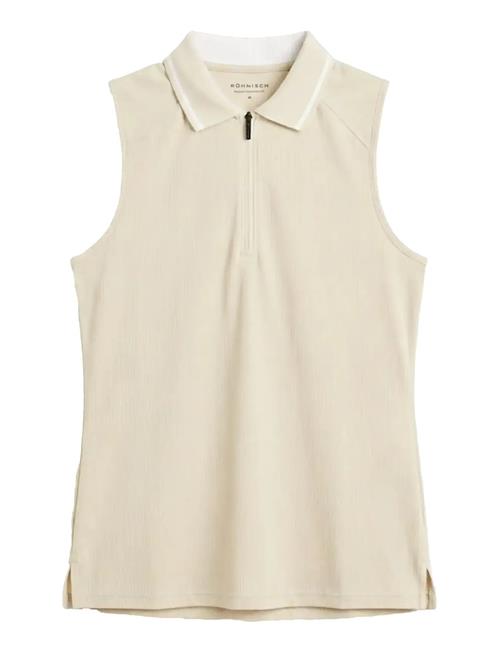 Röhnisch | Rib Sleeveless Poloshirt | L