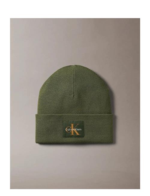 Calvin Klein | Monologo Patch Beanie | ONE SIZE