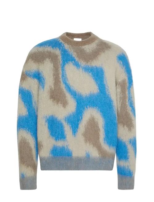 Calvin Klein | Ls Pattern Brushed Alpaca Crewne | M