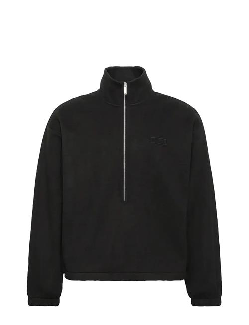 Calvin Klein | Polar Fleece Rib Mock Neck Qtr Z | L