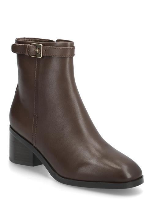 Tommy Hilfiger | Th Buckle Riding Mid Heel Bootie | 38
