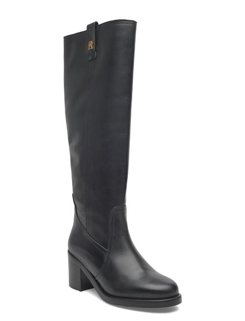 Tommy Hilfiger | Riding Lthr Long Boot Block Heel | 40