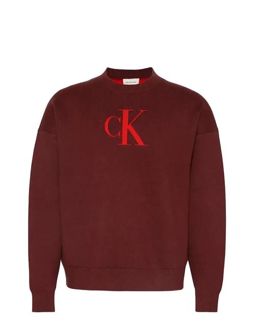 Calvin Klein Jeans | Ls Cttn Cashmere 3D Logo Crwnk S | XXL