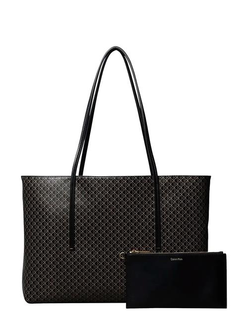 Calvin Klein | Emblem Aop Tote W/ Pouch | ONE SIZE