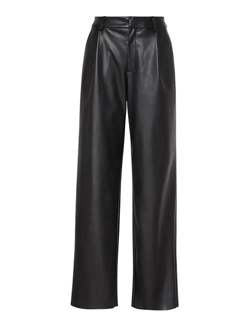 Calvin Klein | Faux Leather Pleated Trouser | 38