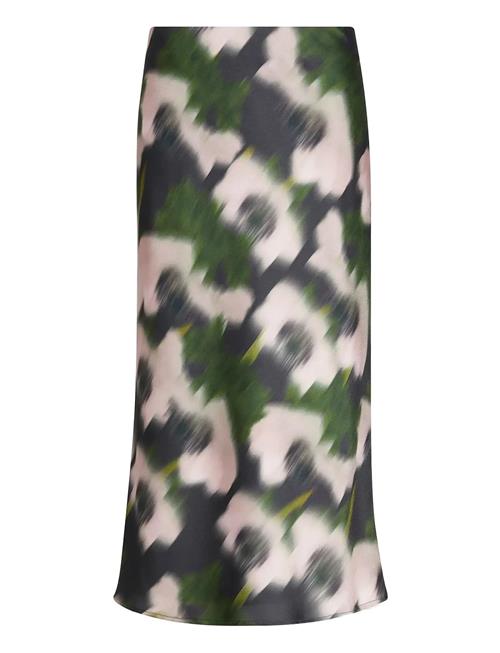 Calvin Klein | Printed Satin Midi Slip Skirt | S