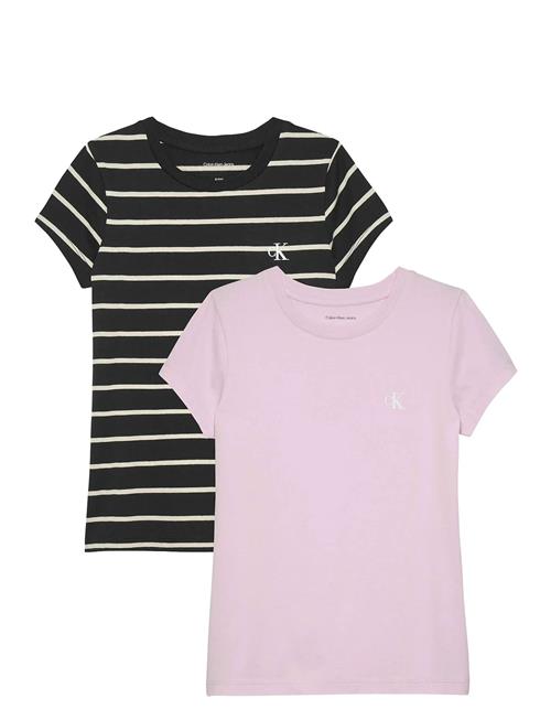 Calvin Klein | 2-Pack Stripe Slim Ss T-Shirt | 128
