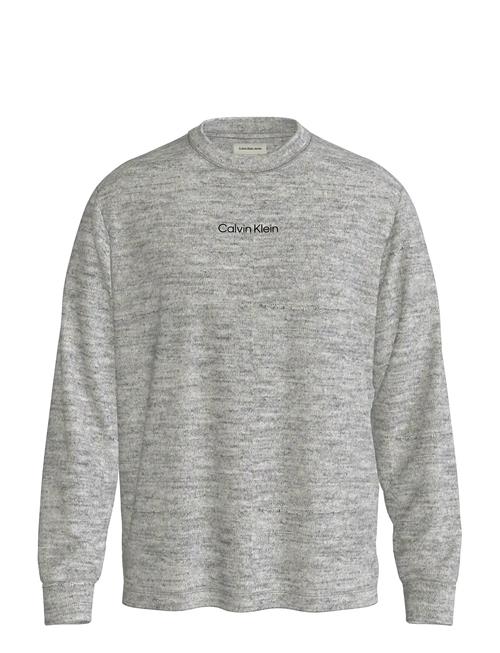 Calvin Klein | Ls Rlxd Standard Logo Crewnk Tee | L