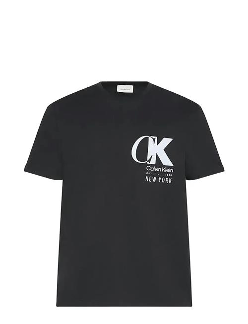 Calvin Klein | Ss 20S Eu Ck Overlap Graphic Tee | XXL
