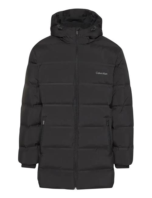 Calvin Klein | Ls Bonded Chnnld Long Hooded Puf | S