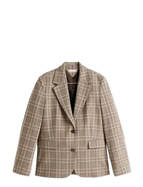 Tommy Hilfiger | Core Check Reg Straight Blazer | 42