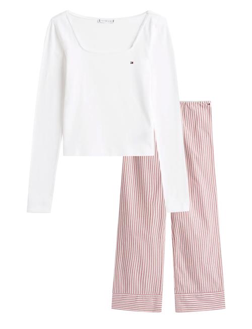 Tommy Hilfiger | Ls Tee Pointelle Poplin Pj Set | M