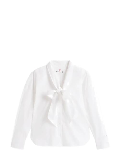 Tommy Hilfiger | Poplin Bow Collar Ls Shirt | 40