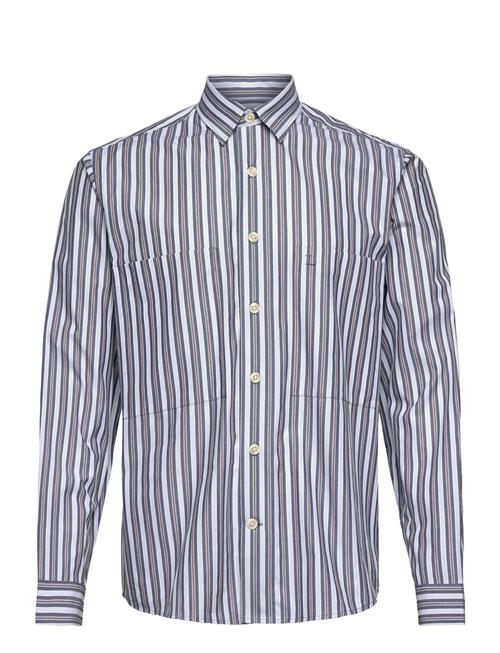 Lindbergh | Fine Striped L/S Shirt | M