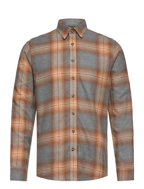 Lindbergh | Checked Twill Shirt L/S | XL
