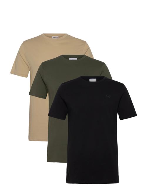 Lindbergh | 3-Pack Tee With Flag Print S/S | L