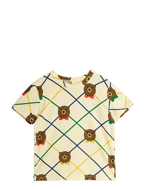 Mini Rodini | Bear Check Aop Ss Tee | 56/62